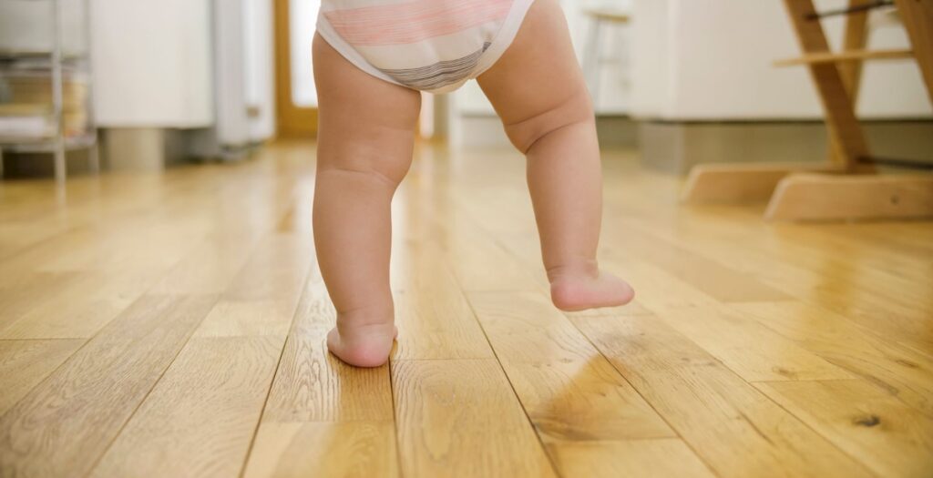 Baby's first steps